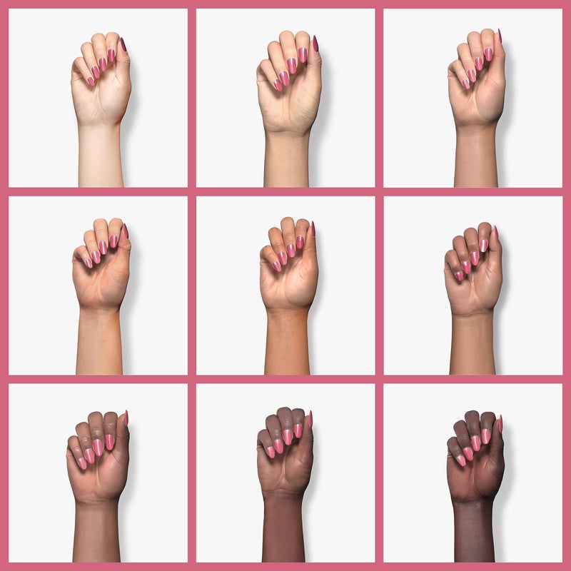 Vishine Soak Off UV LED Gel Polish Lacquer Nail Art Manicure Varnish 15ml Rose Shadow (1058) - Image 4